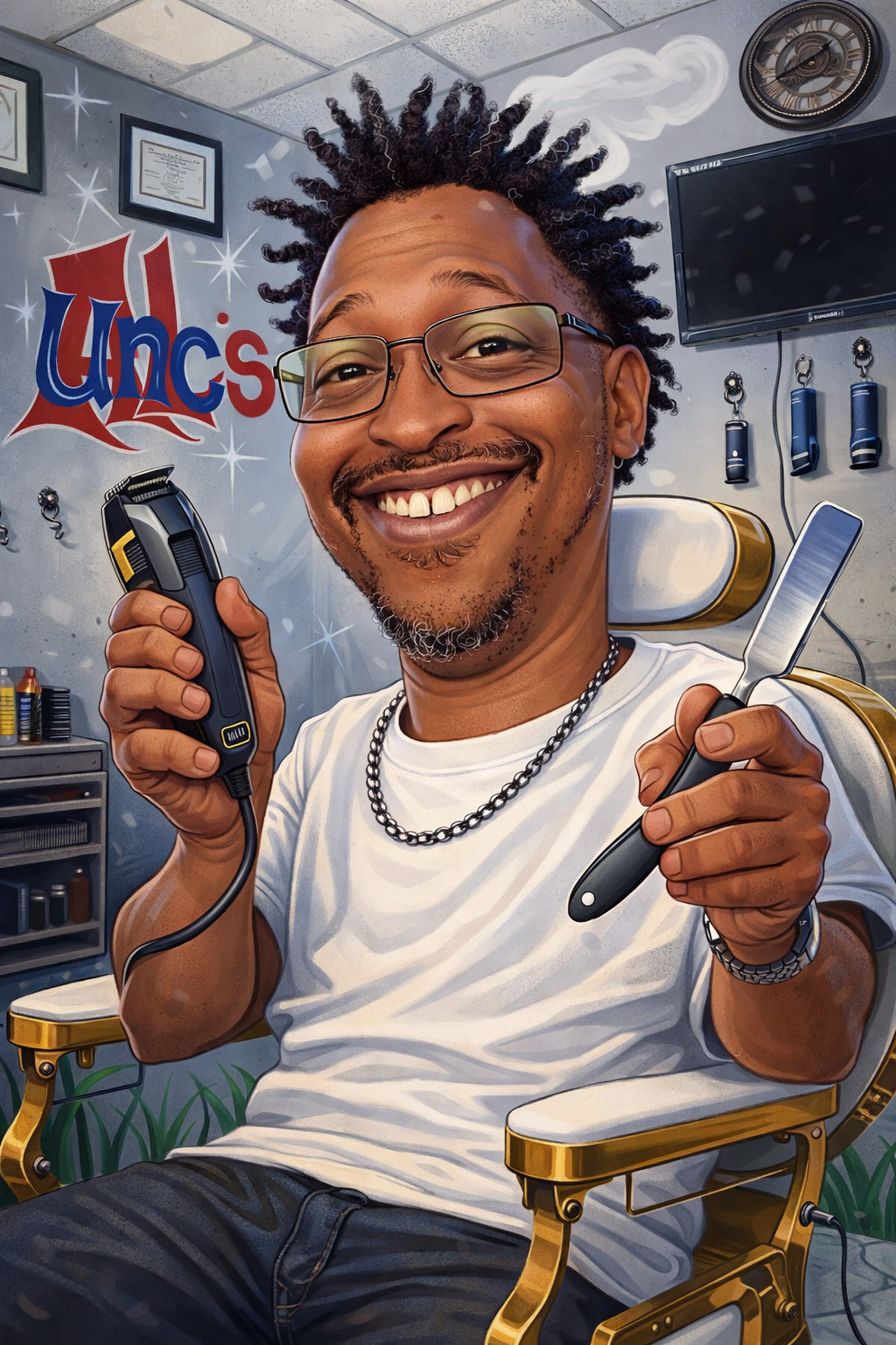 Unc Al's Barbershop in Battle Creek
